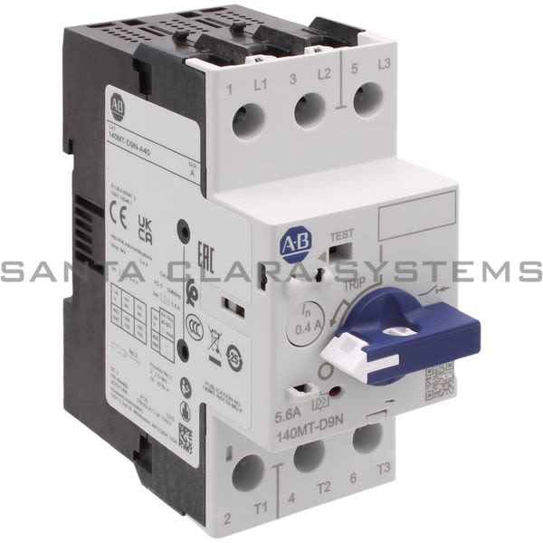Allen Bradley 140MT-D9N-A40 Motor Protection Circuit Breaker Product Image