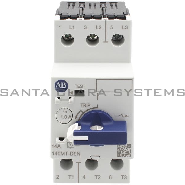 Allen Bradley 140MT-D9N-B10 Motor Protection Circuit Breaker Product Image