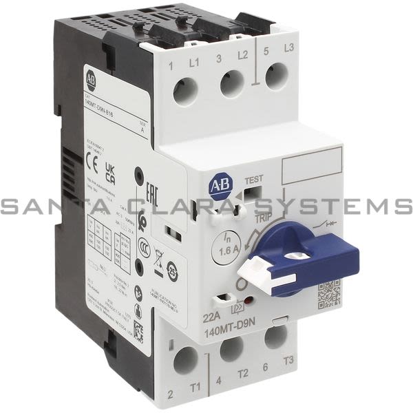 Allen Bradley 140MT-D9N-B16 Motor Protection Circuit Breaker Product Image