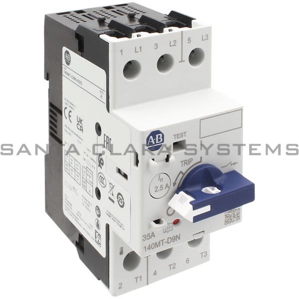 Allen Bradley 140MT-D9N-B25 Motor Protection Circuit Breaker Product Image