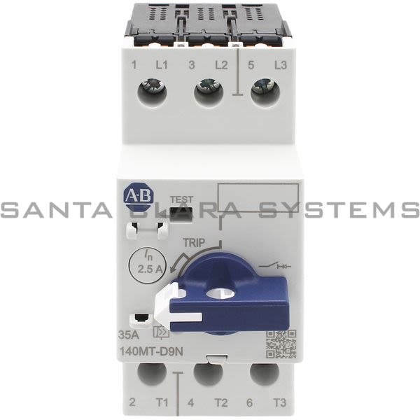 Allen Bradley 140MT-D9N-B25 Motor Protection Circuit Breaker Product Image