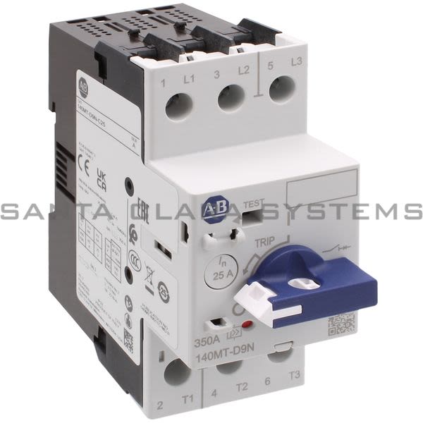 Allen Bradley 140MT-D9N-C25 Motor Protection Circuit Breaker Product Image