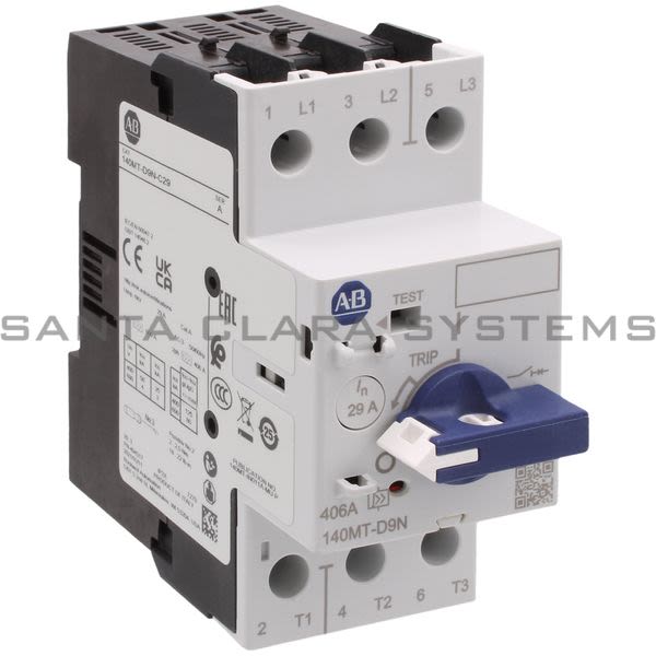 Allen Bradley 140MT-D9N-C29 Motor Protection Circuit Breaker Product Image