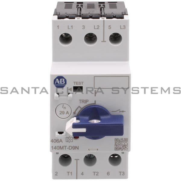 Allen Bradley 140MT-D9N-C29 Motor Protection Circuit Breaker Product Image