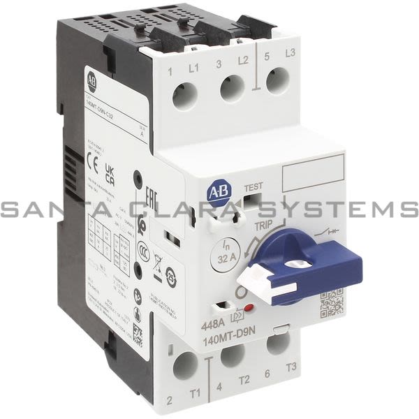 Allen Bradley 140MT-D9N-C32 Motor Protection Circuit Breaker Product Image