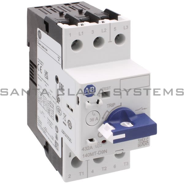 Allen Bradley 140MT-D9N-C36 Motor Protection Circuit Breaker Product Image