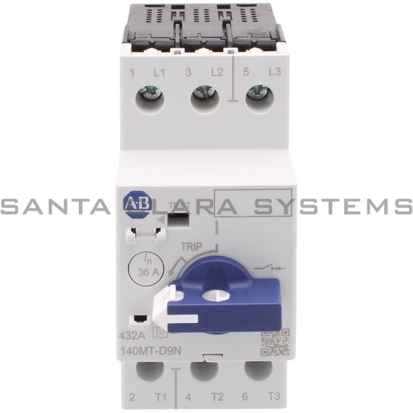 Allen Bradley 140MT-D9N-C36 Motor Protection Circuit Breaker Product Image
