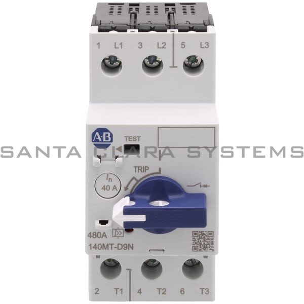 Allen Bradley 140MT-D9N-C40 Motor Protection Circuit Breaker Product Image