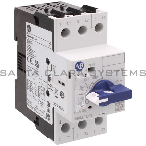 Allen Bradley 140MT-D9T-A40 Motor Protection Circuit Breaker Product Image