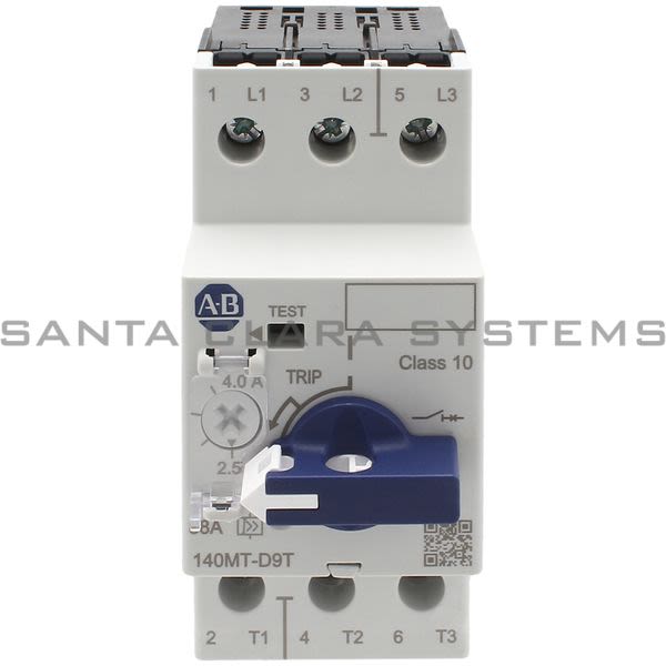 Allen Bradley 140MT-D9T-B40 Motor Protection Circuit Breaker Product Image