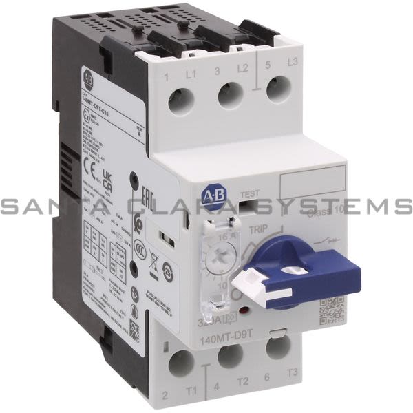 Allen Bradley 140MT-D9T-C16 Motor Protection Circuit Breaker Product Image