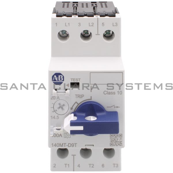 Allen Bradley 140MT-D9T-C20 Motor Protection Circuit Breaker Product Image