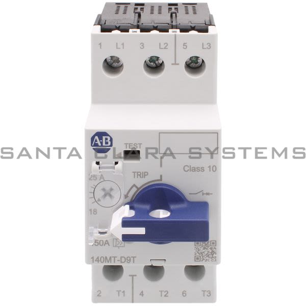 Allen Bradley 140MT-D9T-C25 Motor Protection Circuit Breaker Product Image
