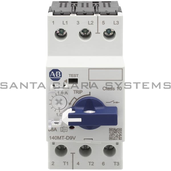Allen Bradley 140MT-D9V-B16 Motor Protection Circuit Breaker Product Image