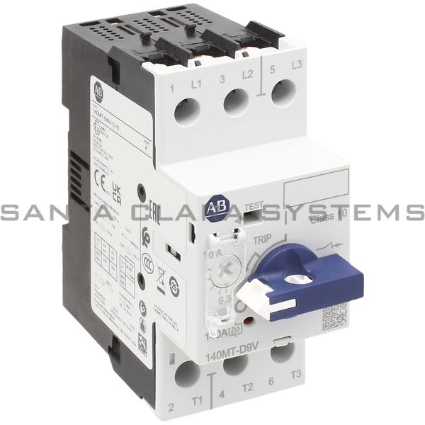 Allen Bradley 140MT-D9V-C10 Motor Protection Circuit Breaker Product Image