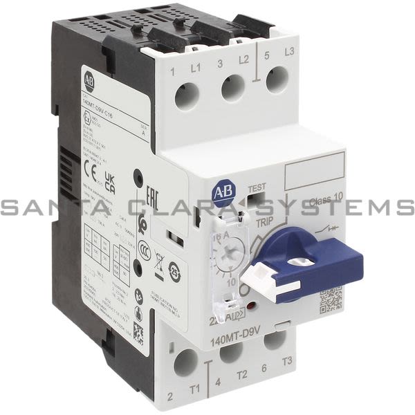 Allen Bradley 140MT-D9V-C16 Motor Protection Circuit Breaker Product Image
