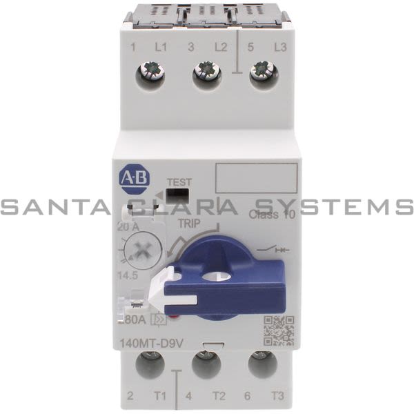 Allen Bradley 140MT-D9V-C20 Motor Protection Circuit Breaker Product Image