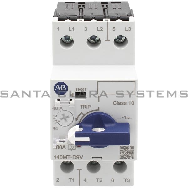 Allen Bradley 140MT-D9V-C40 Motor Protection Circuit Breaker Product Image