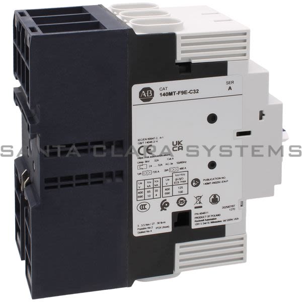 Allen Bradley 140MT-F9E-C32 Motor Protection Circuit Breaker Product Image