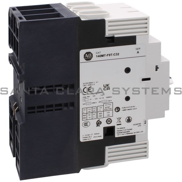 Allen Bradley 140MT-F9T-C32 Motor Protection Circuit Breaker Product Image