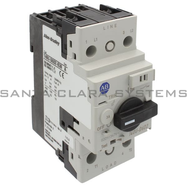 Allen Bradley 140U-D6D2-B30 Circuit Breaker Product Image