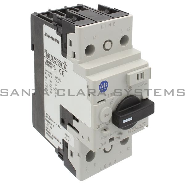 Allen Bradley 140U-D6D2-C10 Circuit Breaker Product Image