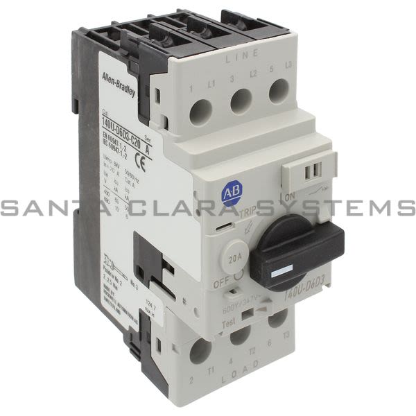 140UD6D3C20 Allen Bradley Current Limiting Circuit Breaker Santa
