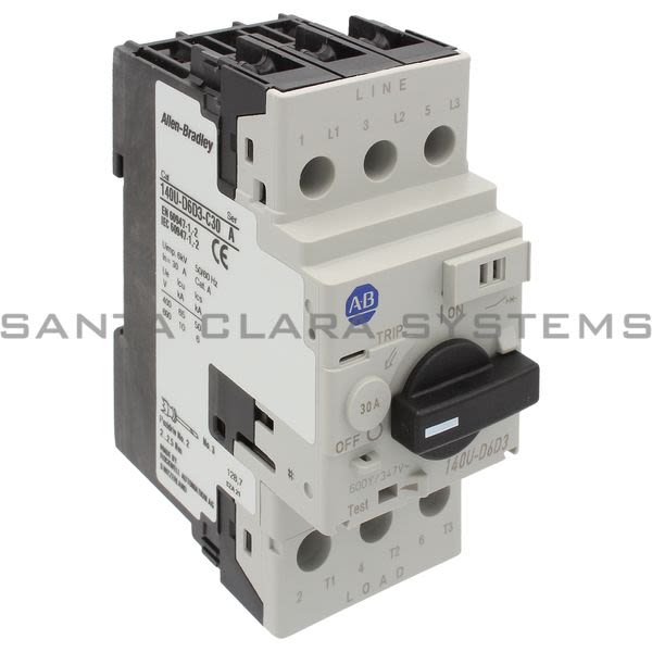 Allen Bradley 140U-D6D3-C30 Motor Starter Product Image