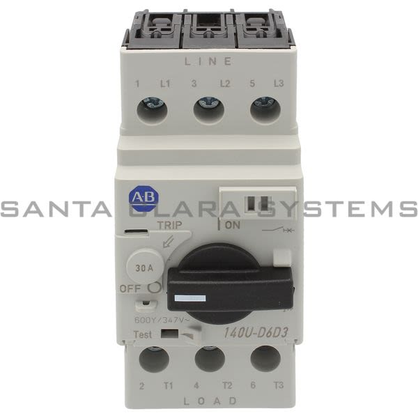 Allen Bradley 140U-D6D3-C30 Motor Starter Product Image