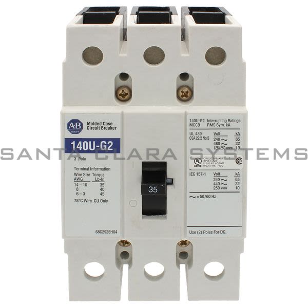 Allen Bradley 140U-G2C3-C35 Circuit Breaker Product Image