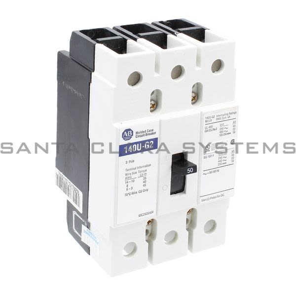 Allen Bradley 140U-G2C3-C50 Circuit Breaker Product Image