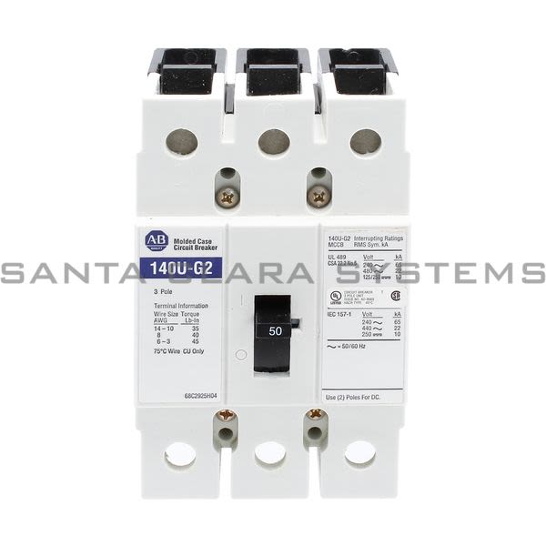 Allen Bradley 140U-G2C3-C50 Circuit Breaker Product Image