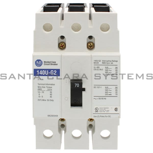 Allen Bradley 140U-G2C3-C70 Circuit Breaker Product Image