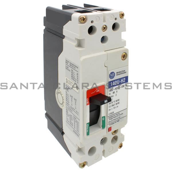 Allen Bradley 140U-H2C2-C80 Circuit Breaker Product Image