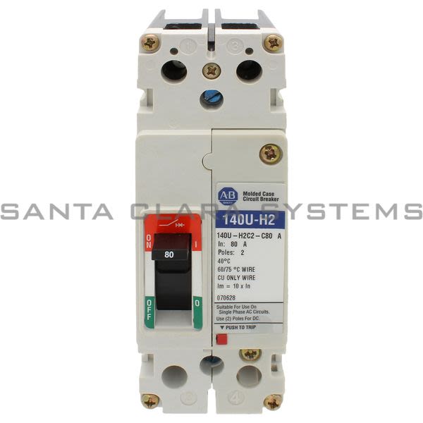 Allen Bradley 140U-H2C2-C80 Circuit Breaker Product Image