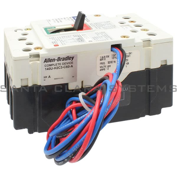Allen Bradley 140U-H2C3-C60-A Molded Case Circuit Breaker Product Image