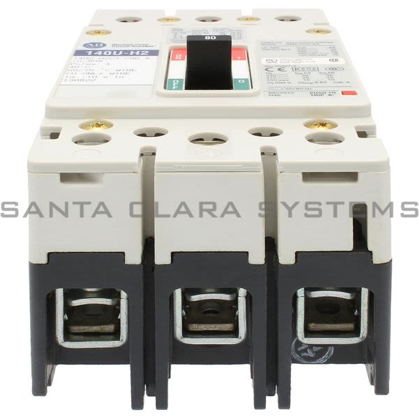 Allen Bradley 140U-H2C3-C80 Circuit Breaker Product Image