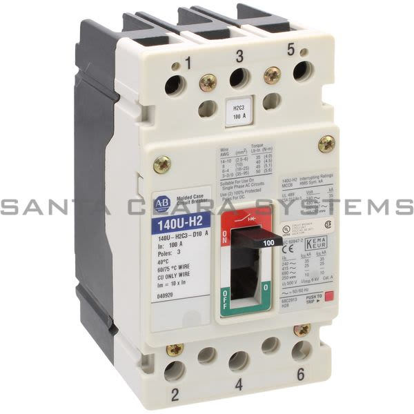 Allen Bradley 140U-H2C3-D10 Circuit Breaker Product Image