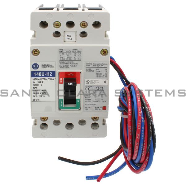 Allen Bradley 140U-H2C3-D10-D Circuit Breaker Product Image