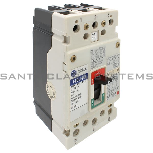 Allen Bradley 140U-H3C3-C30 Circuit Breaker Product Image