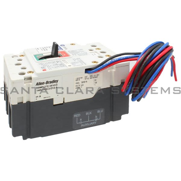 Allen Bradley 140U-H3C3-D12-A Circuit Breaker Product Image