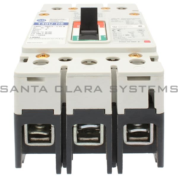 Allen Bradley 140U-H6C3-C15 Circuit Breaker Product Image