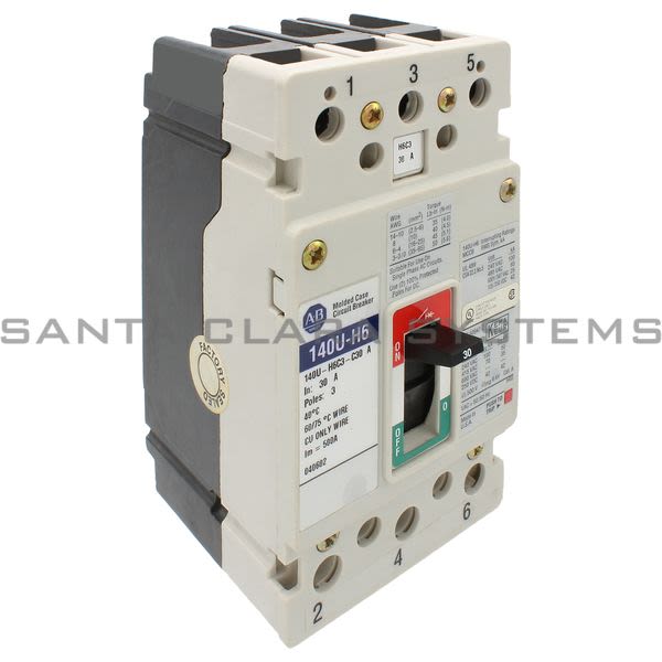 Allen Bradley 140U-H6C3-C30 Circuit Breaker Product Image