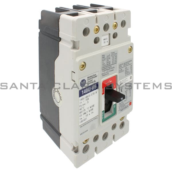 Allen Bradley 140U-H6C3-C70 Circuit Breaker Product Image