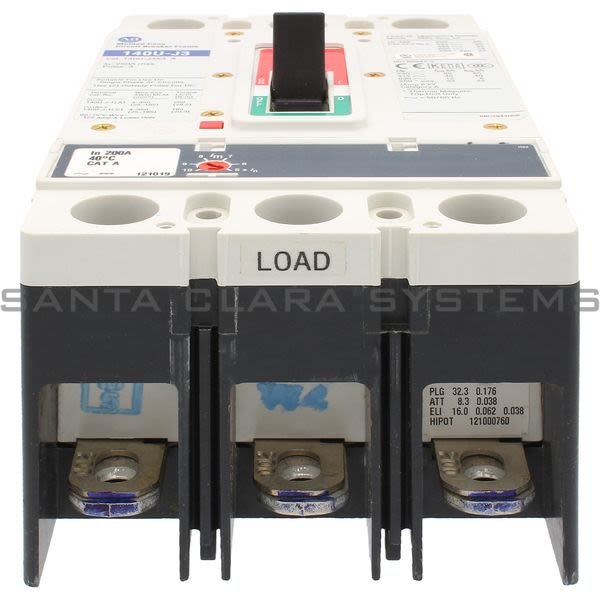 Allen Bradley 140U-J3D3-D20 Circuit Breaker Product Image
