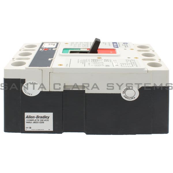 Allen Bradley 140U-J6D3-D20 Circuit Breaker Product Image