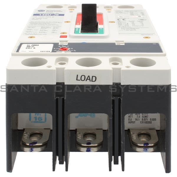 Allen Bradley 140U-J6D3-D20 Circuit Breaker Product Image
