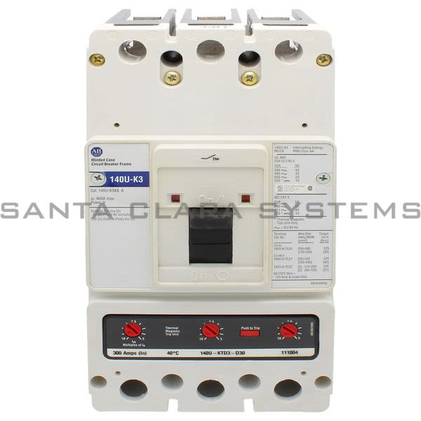 Allen Bradley 140U-K3D3-D30 Circuit Breaker Product Image