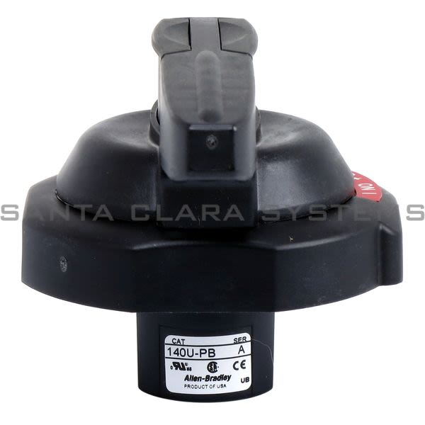 Allen Bradley 140U-PB  Black Padlockable Handle Product Image