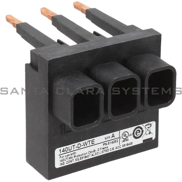 Allen Bradley 140UT-D-WTE Feeder Terminal for Compact Busbars,64A Product Image